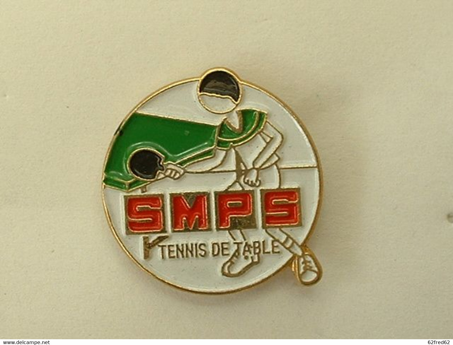 Pin's TENNIS DE TABLE - SMPS - Table Tennis