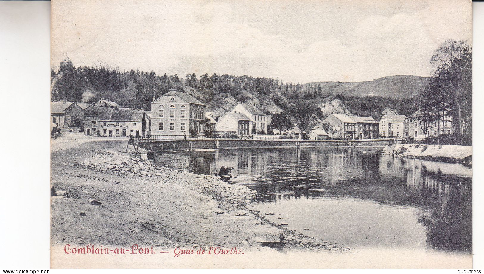 COMBLAIN AU PONT   QUAI DE L OURTHE - Comblain-au-Pont