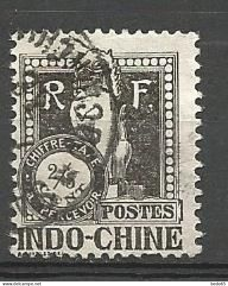 INDOCHINE TAXE N° 21 OBL - Timbres-taxe