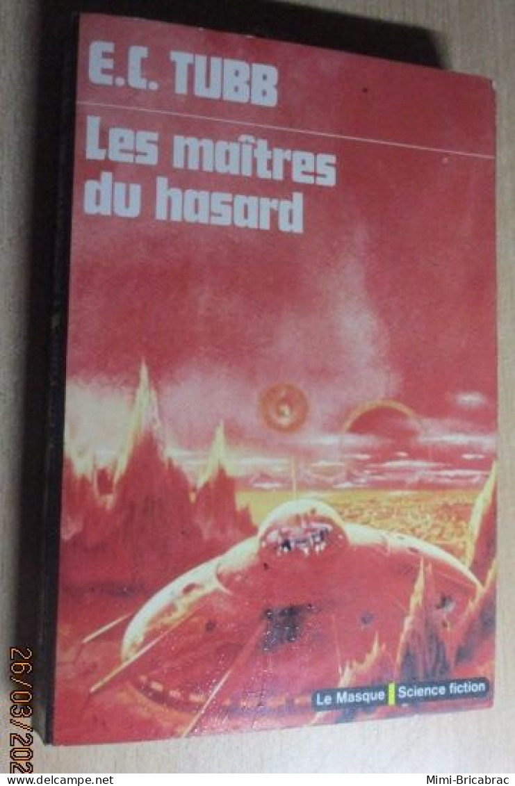 DIVCORO LIVRE SCIENCE-FICTION / LE MASQUE N°17 / E.C. TUBB DE MAYO / LES MAITRES DU EDEN HASARD - Le Masque SF