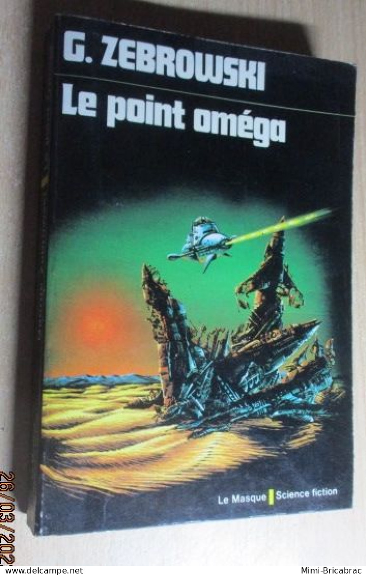 DIVCORO LIVRE SCIENCE-FICTION / LE MASQUE N°15 / G ZEBROWSKI NAUTIK / LE POINT OMEGA 3 - Le Masque SF