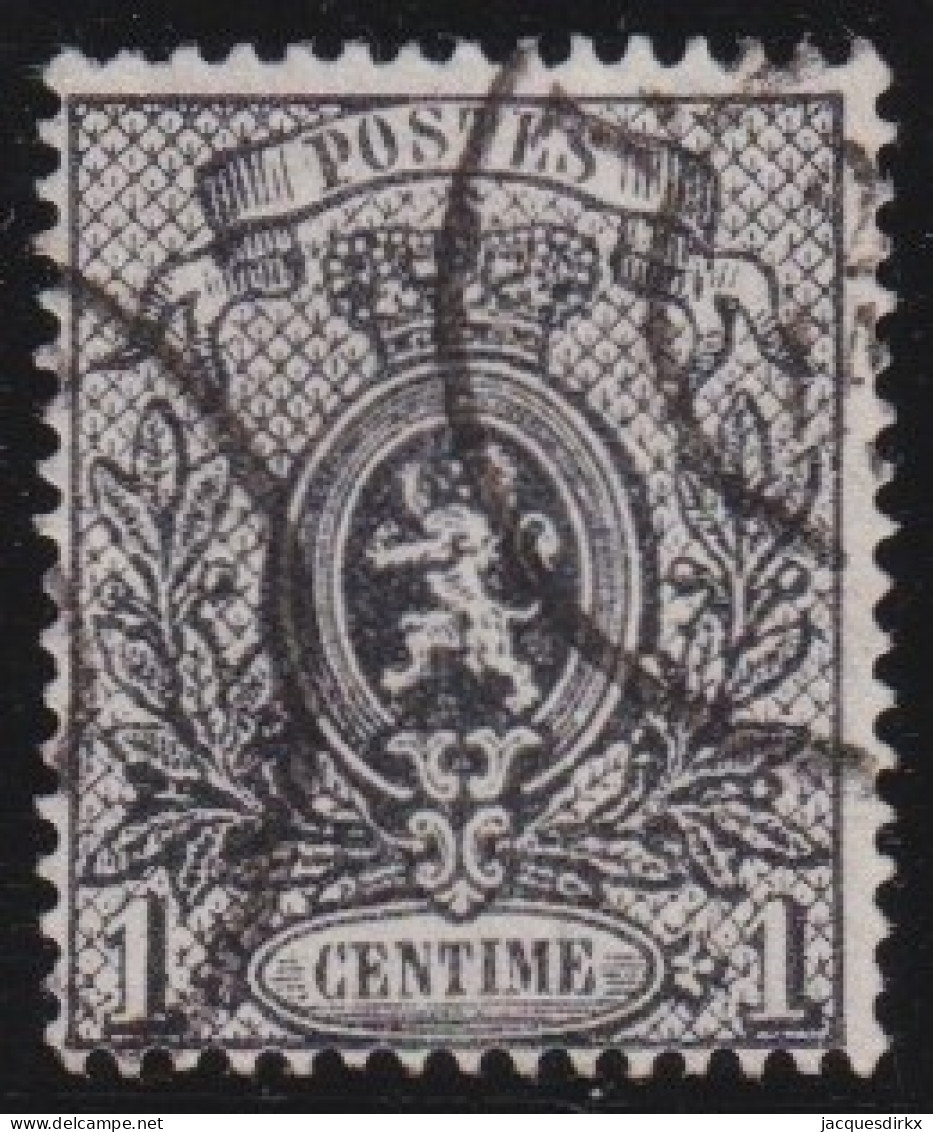 Belgie    .     OBP  .   23-A    .     O    .     Gestempeld    .    /     .    Oblitéré - 1866-1867 Kleine Leeuw