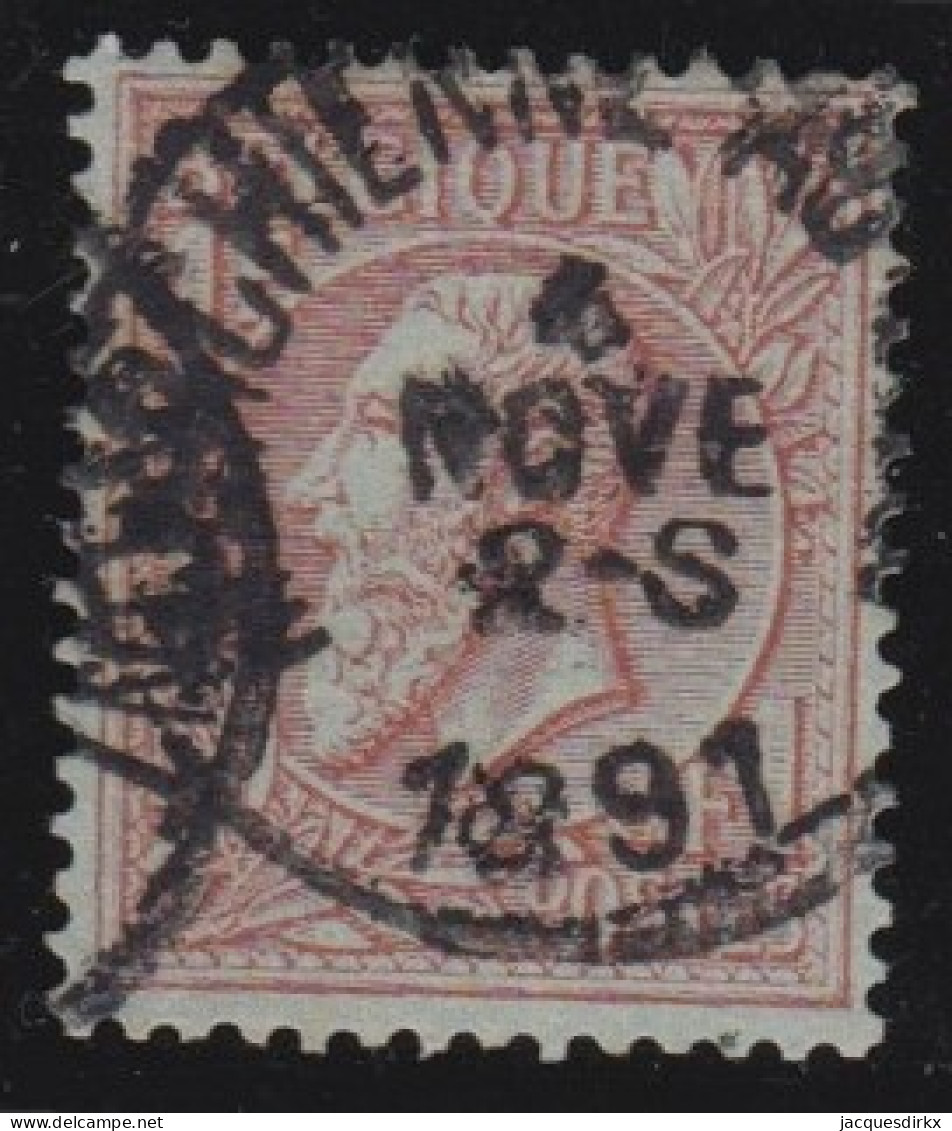 Belgie    .     OBP  .   51   .     O    .     Gestempeld    .    /     .    Oblitéré - 1884-1891 Leopold II