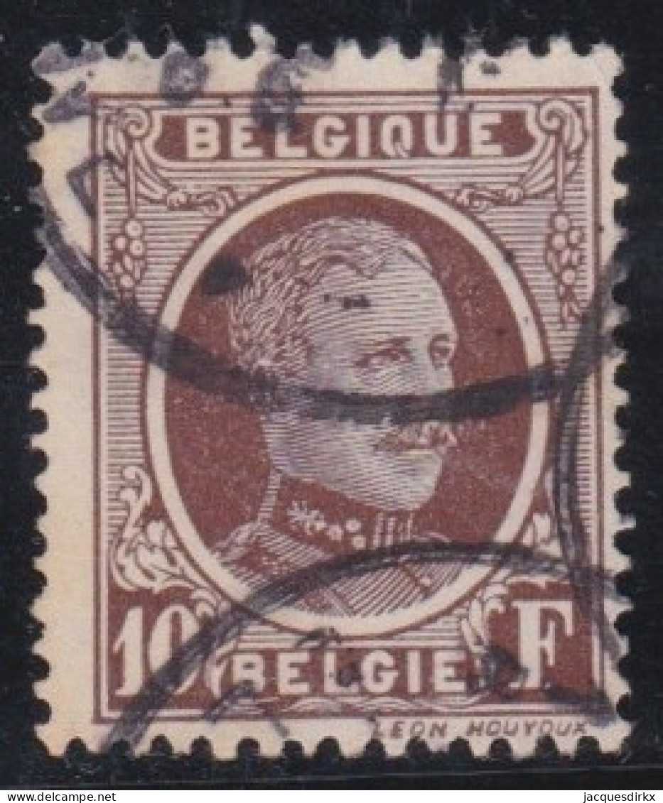 Belgie    .   OBP  .    210     .   O    .     Gestempeld    .    /  .    Oblitéré - 1922-1927 Houyoux