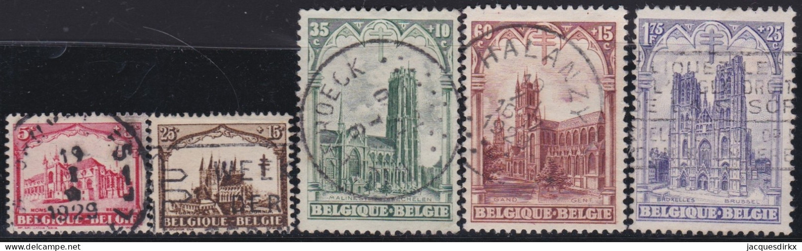 Belgie  .   OBP  .  267/272      .   O     .  Gestempeld  .    /  .    Oblitéré - Used Stamps
