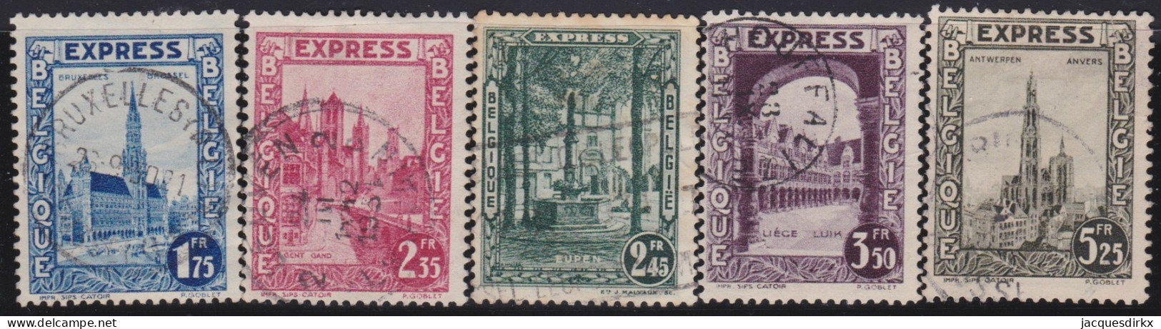 Belgie  .   OBP  .   292  C/G     .   O     .  Gestempeld  .    /  .    Oblitéré - Used Stamps