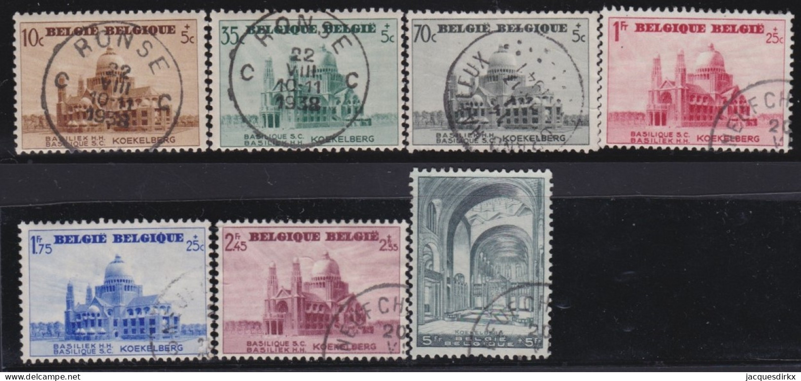 Belgie  .   OBP  .    471/477         .   O     .  Gestempeld  .    /  .    Oblitéré - Used Stamps