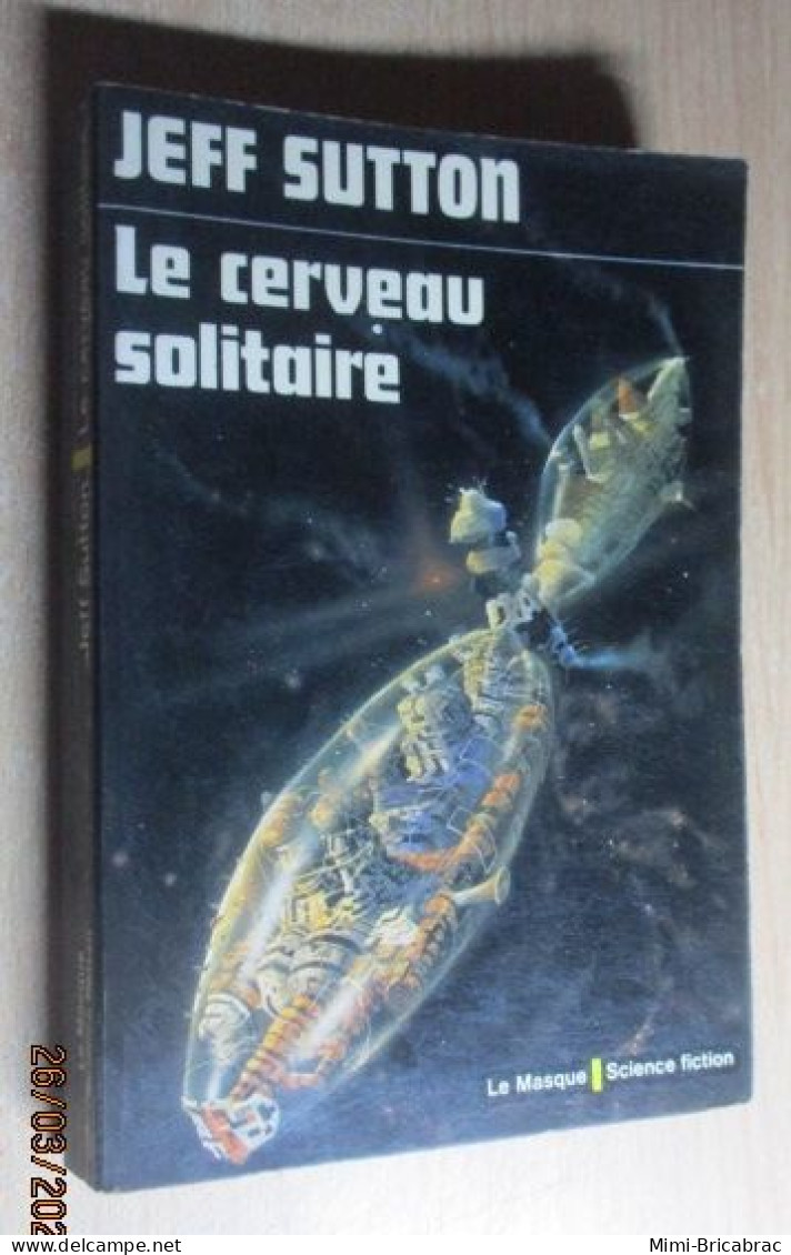 DIVCORO LIVRE SCIENCE-FICTION / LE MASQUE N°1 / JEFF SUTTON / LE CERVEAU SOLITAIRE - Le Masque SF