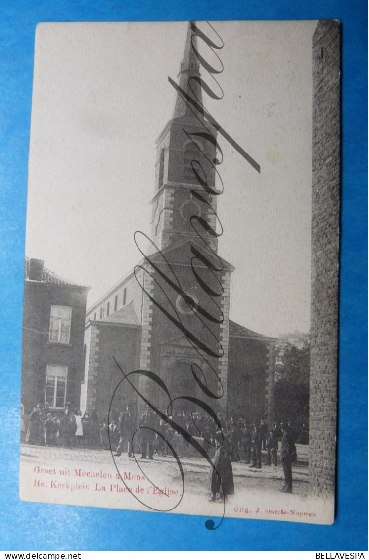 Maasmechelen Kerkplein  1904 - Maasmechelen