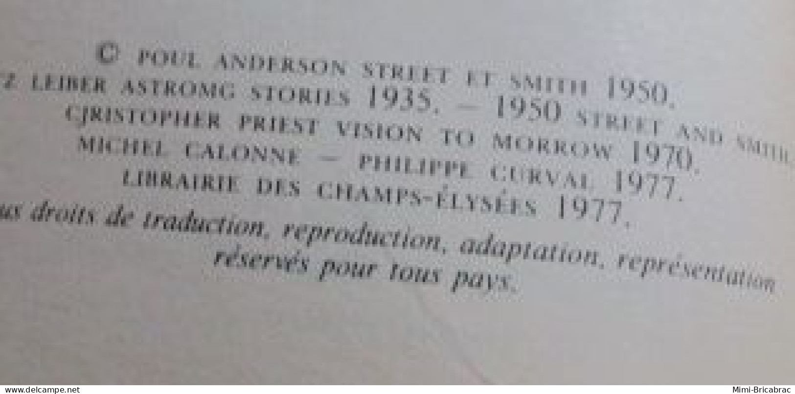 DIVCORO LIVRE SCIENCE-FICTION / LE MASQUE N° 53 MARIANNE LECONTE-HEBON ANTHOLOGIE LES PIEGES DE L'ESPACE - Le Masque SF