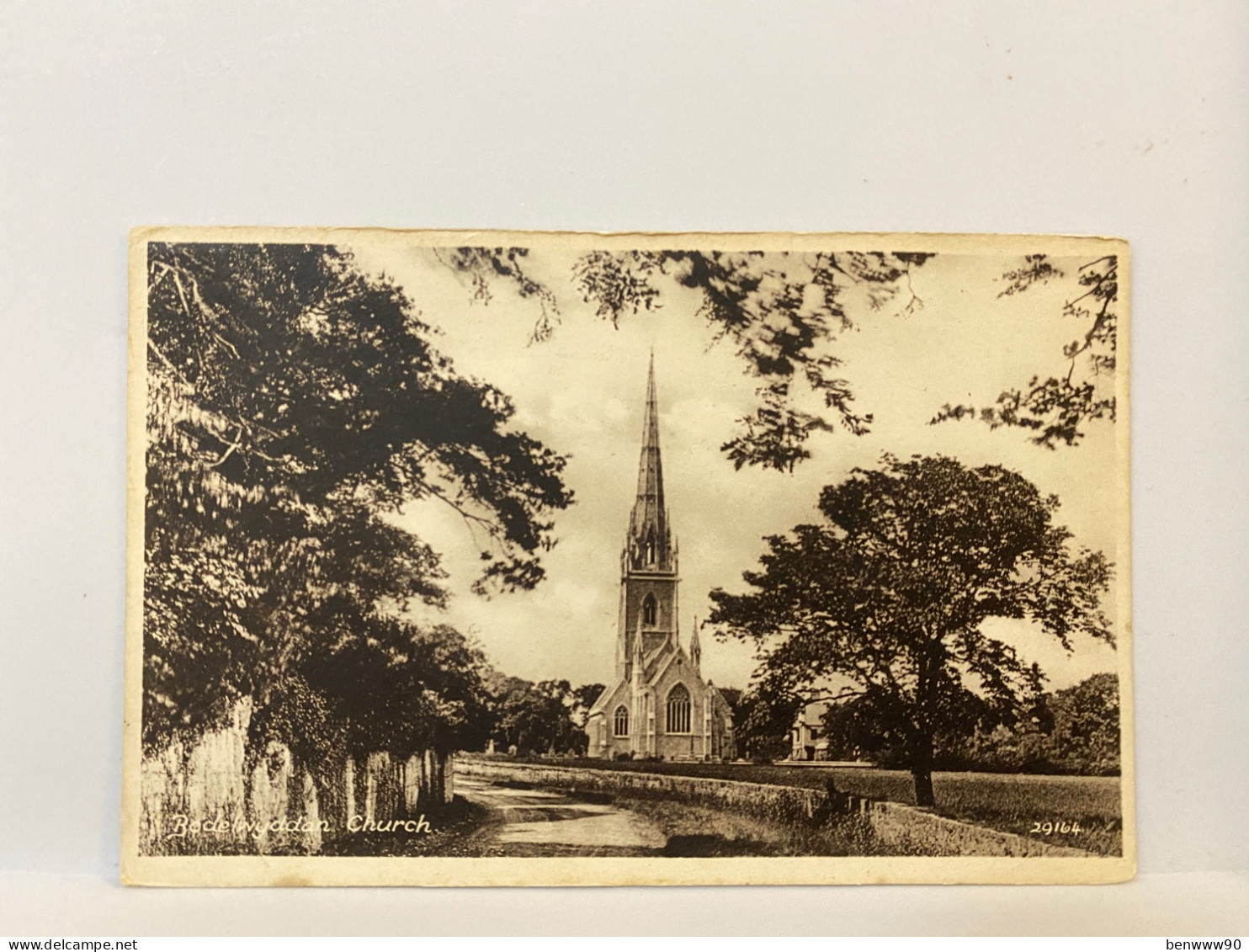 BODELWYDDAN CHURCH, Denbighshire, Wales Postcard, F Frith & Co - Denbighshire