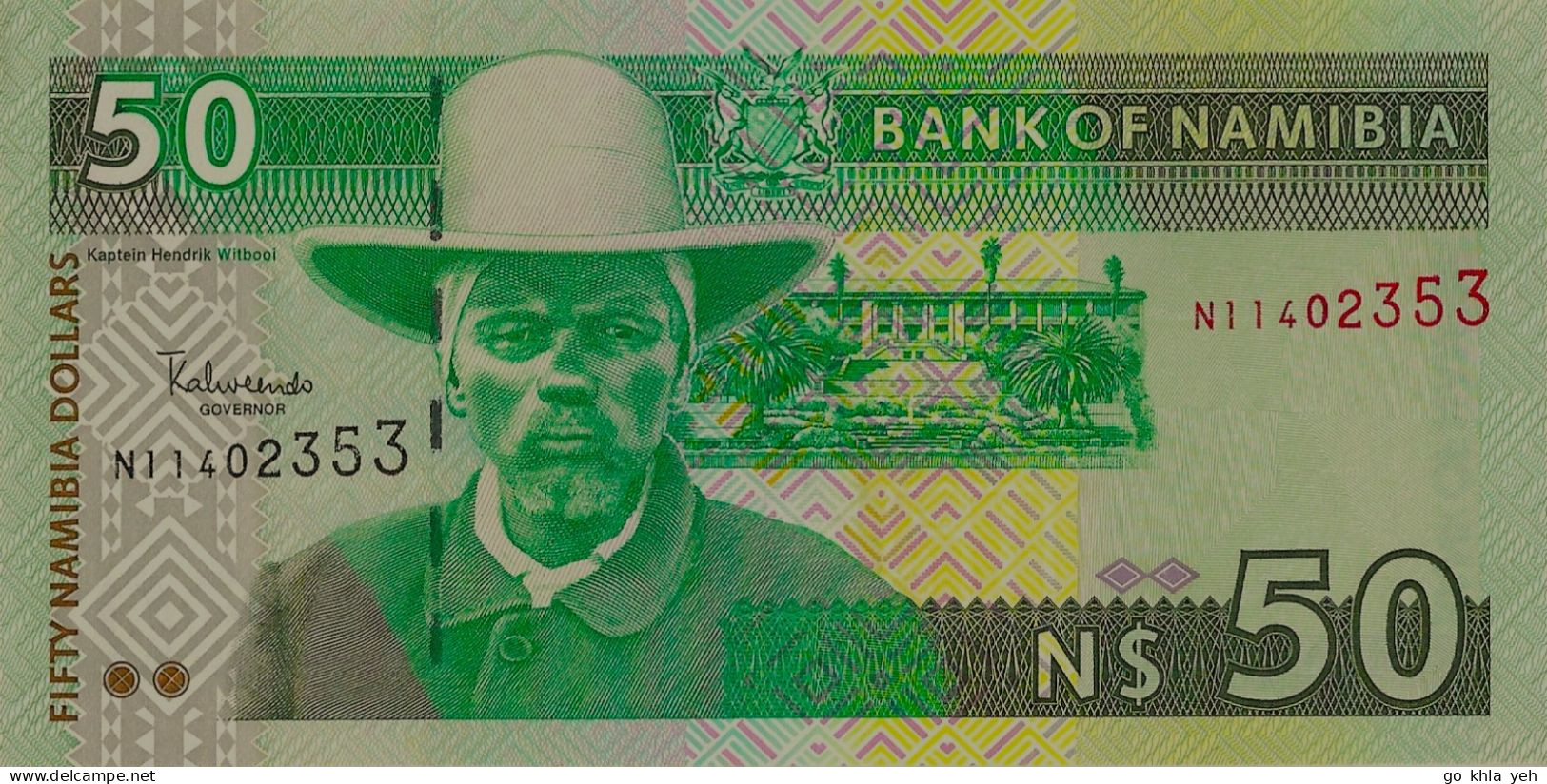 NAMIBIE 2003 50 Dollar -  P.08a   Neuf  UNC - Namibië