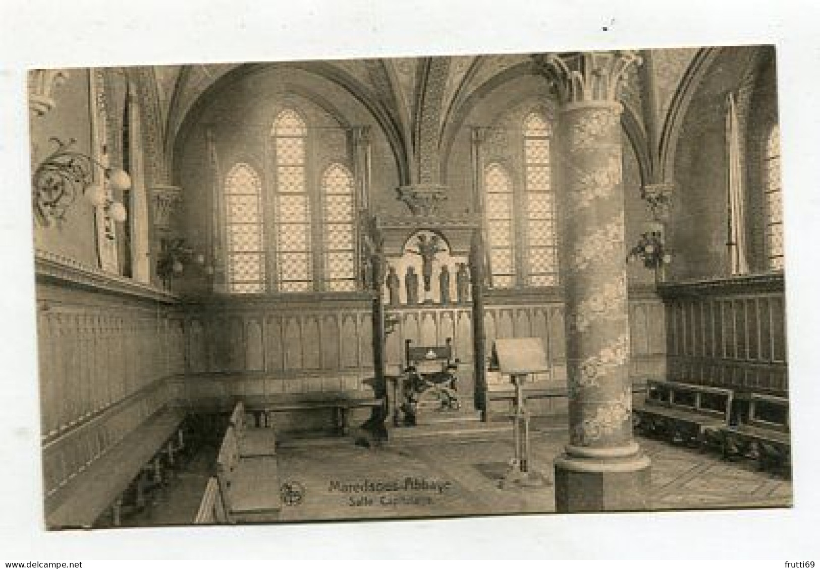 AK 125325 BELGIUM - Maredsous - Abbaye - SalleCapitulaire - Anhée