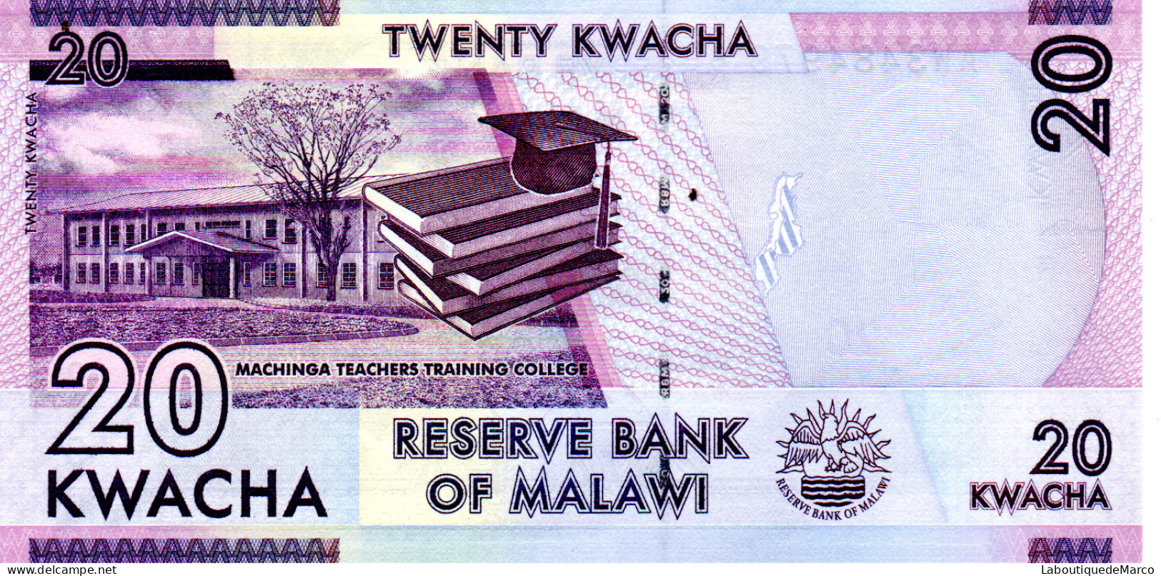 Malawi - Pk N° 63b - 20 Kwacha - Malawi