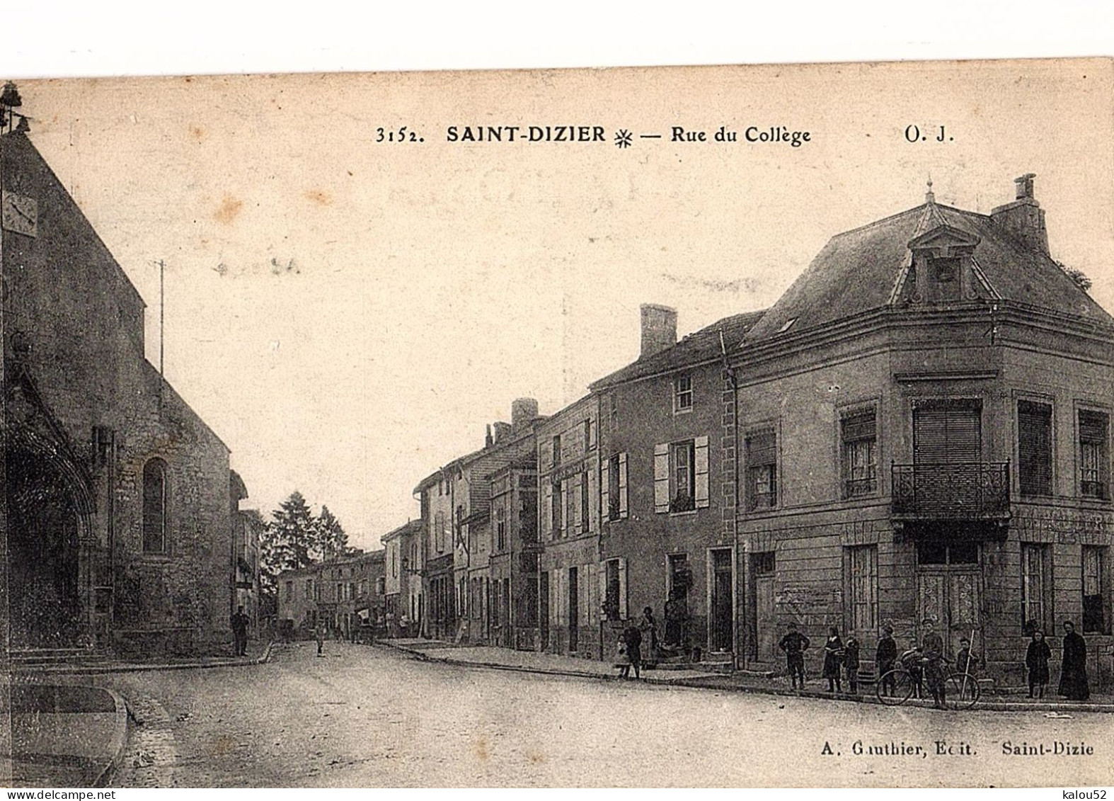 +++saint Dizier+++          (  Rue Du College A Gigny   ) - Saint Dizier