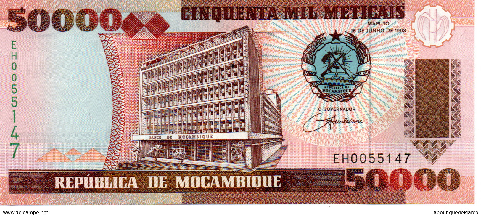 Mozambique - Pk N° 138 - 50 000 Meticais - Mozambique