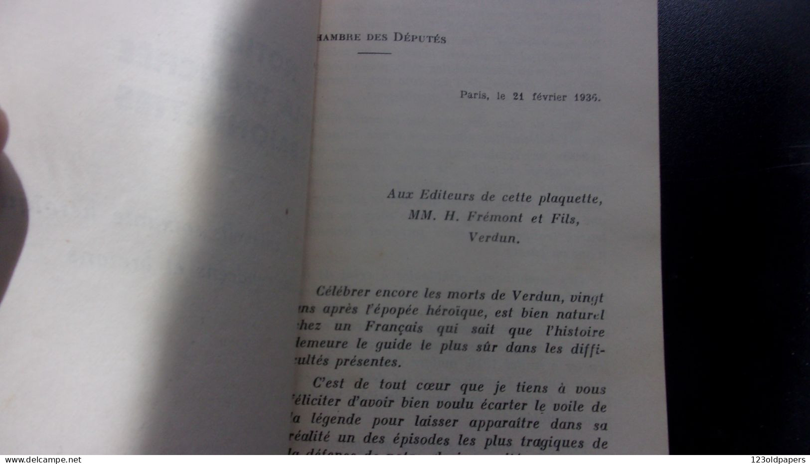 ️  ️  WWI La Tranchée Des Baïonnettes Son Histoire Lettre-préface De M. Le Chanoine Polimann 1939 - Autres & Non Classés