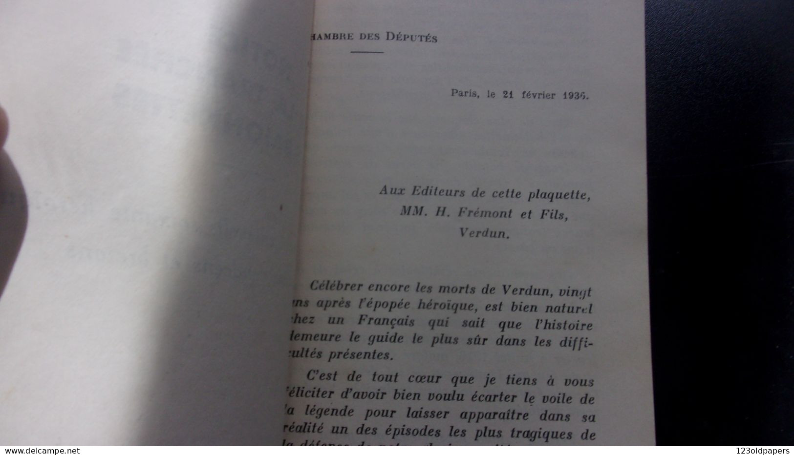 ️  ️  WWI La Tranchée Des Baïonnettes Son Histoire Lettre-préface De M. Le Chanoine Polimann 1939 - Altri & Non Classificati