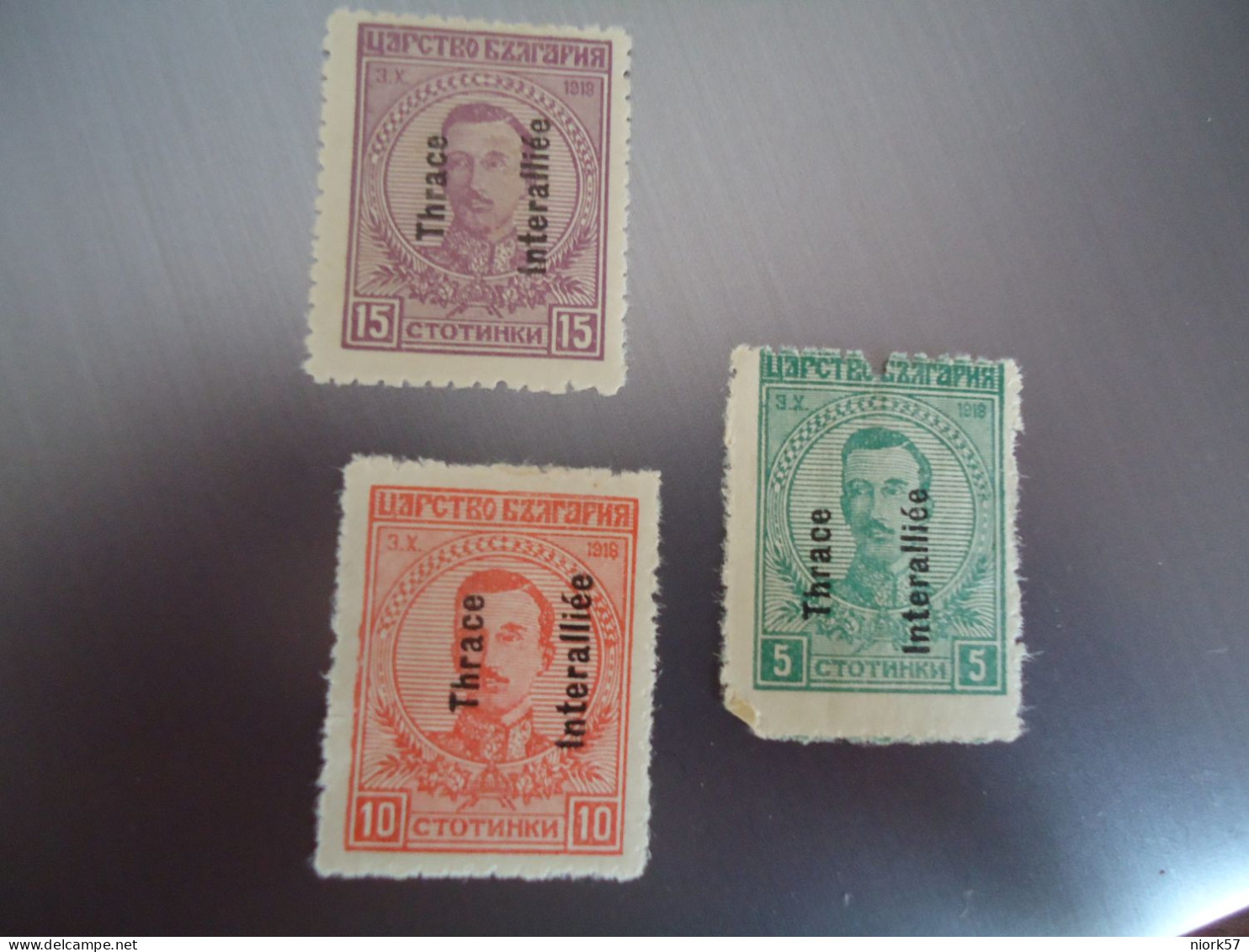 THRACE  GREECE  MLN   STAMPS  3 OVERPRINT - Thracië