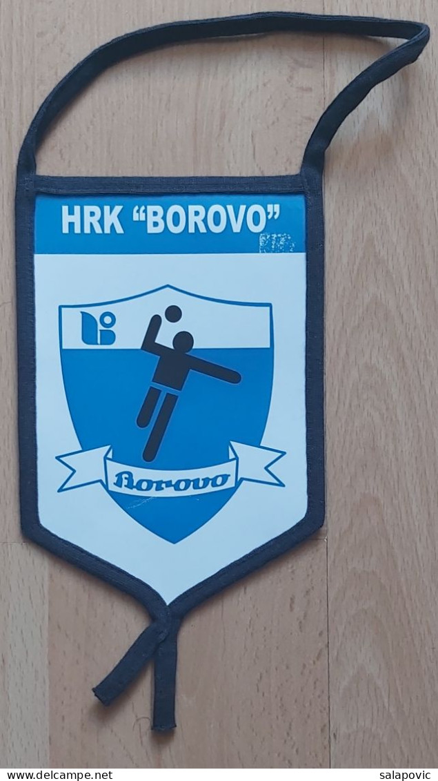 HRK Borovo Croatia Handball Club  PENNANT, SPORTS FLAG ZS 2/22 - Palla A Mano