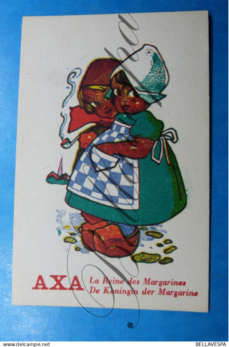 AXA La Reine De Margarines Margarine Boter Beurre Pub  Edit H.L. Antw. - Werbepostkarten