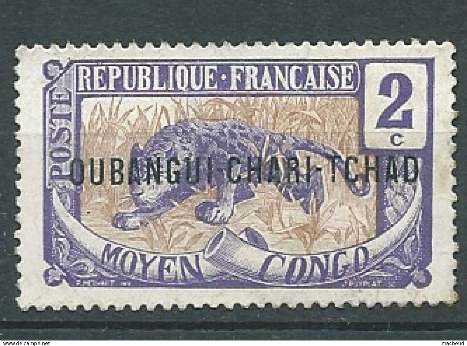 Oubangui - Yvert N° 2  (*) - Ai 33509 - Neufs