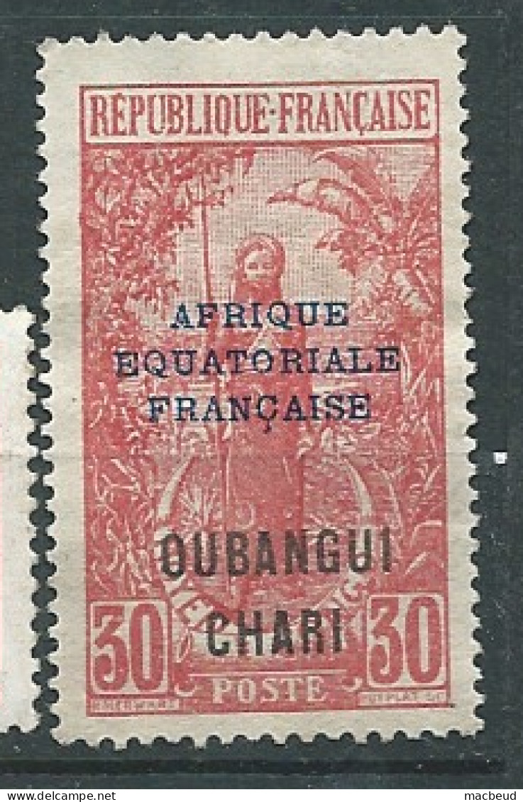 Oubangui - Yvert N° 52  (*) - Ai 33511 - Neufs