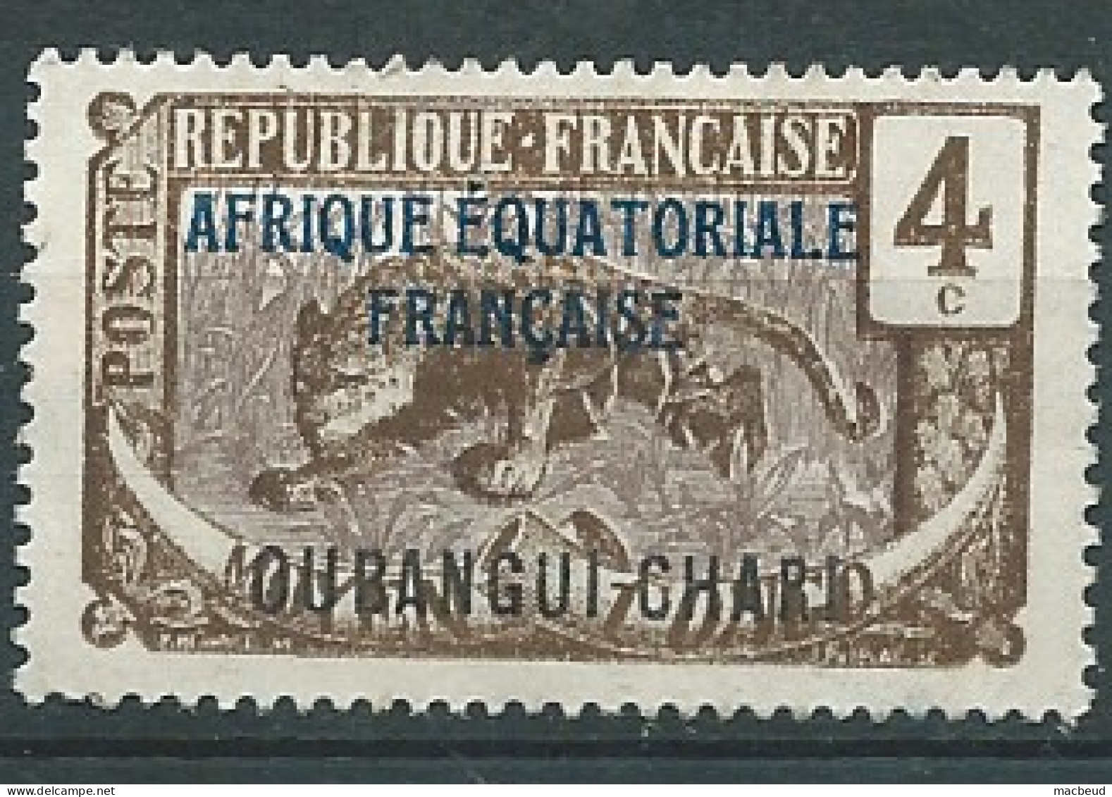 Oubangui - Yvert N° 45  (*) - Ai 33513 - Neufs