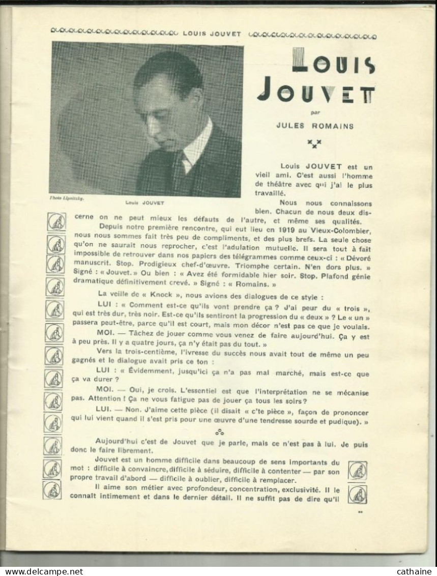 75 .PARIS .9° .THEATRE DE PIGALLE 1933 . HISTOIRE DE SA CONSTRUCTION ET PROGRAMME DE LA COMEDIE " DONOGOO"