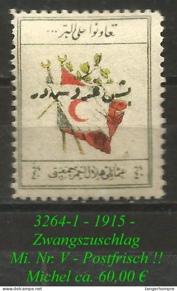 TURKEY ,EARLY OTTOMAN SPECIALIZED FOR SPECIALIST, SEE.... Mi. Nr. Zwang V  In Postfrisch !!! - Gebraucht