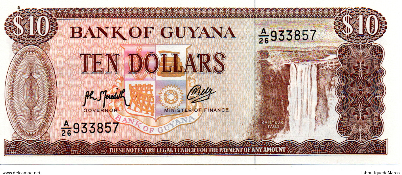 Guyana - Pk N° 23 - 10 Dollars - Guyana