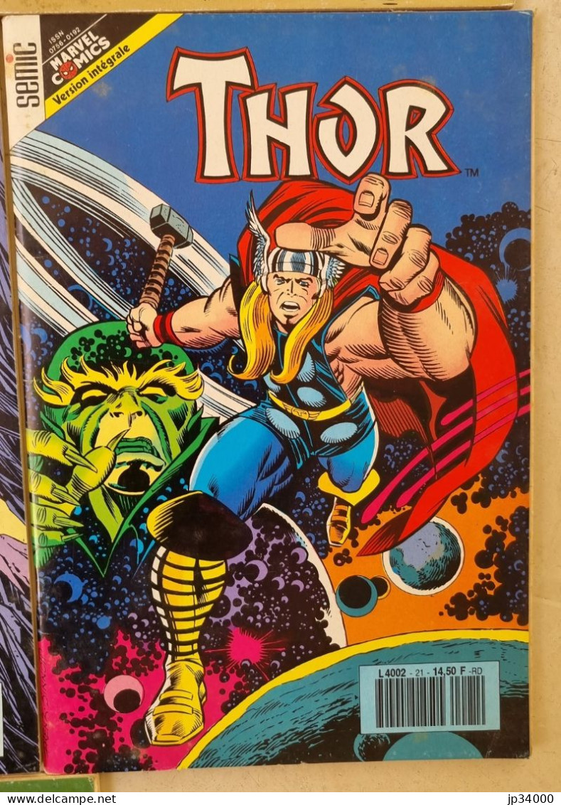 THOR Lot De 13 Comics Version Intégrale Tous Différents. Lug Et Semic - Thor