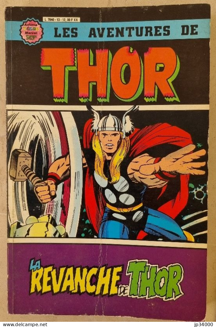 THOR Lot De 3 Comics Différents. Artima Color, Aredit (1979-1985) - Thor