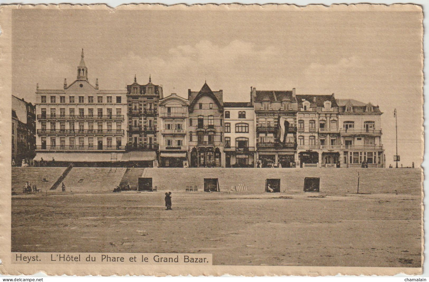 HEYST - L'Hôtel Du Phare Et Le Grand Bazar . - Heist
