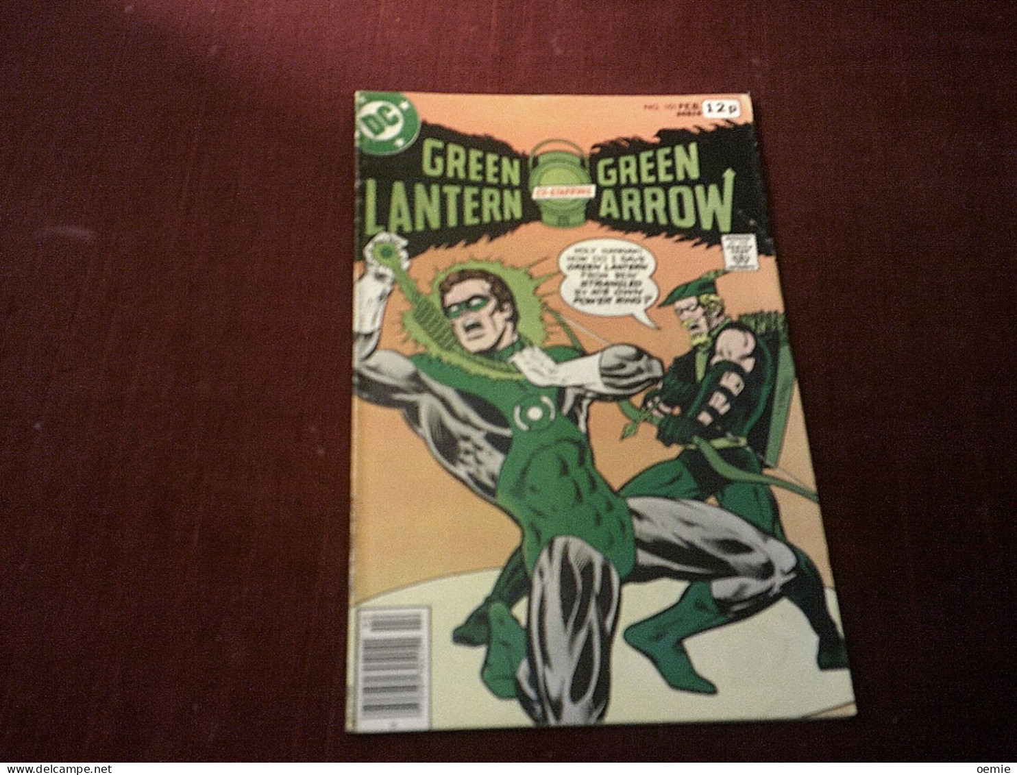 GREEN LANTERN  GREEN ARROW N° 101  FEB - Marvel