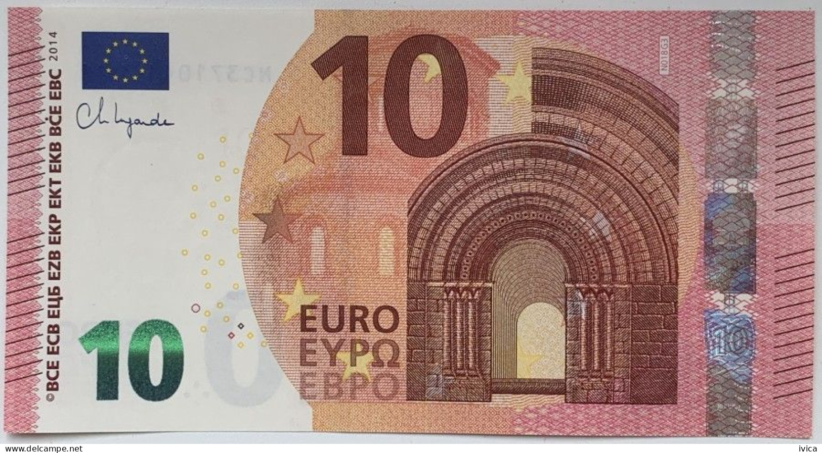 10 EUR - N018 G3 /NC - UNC - 10 Euro