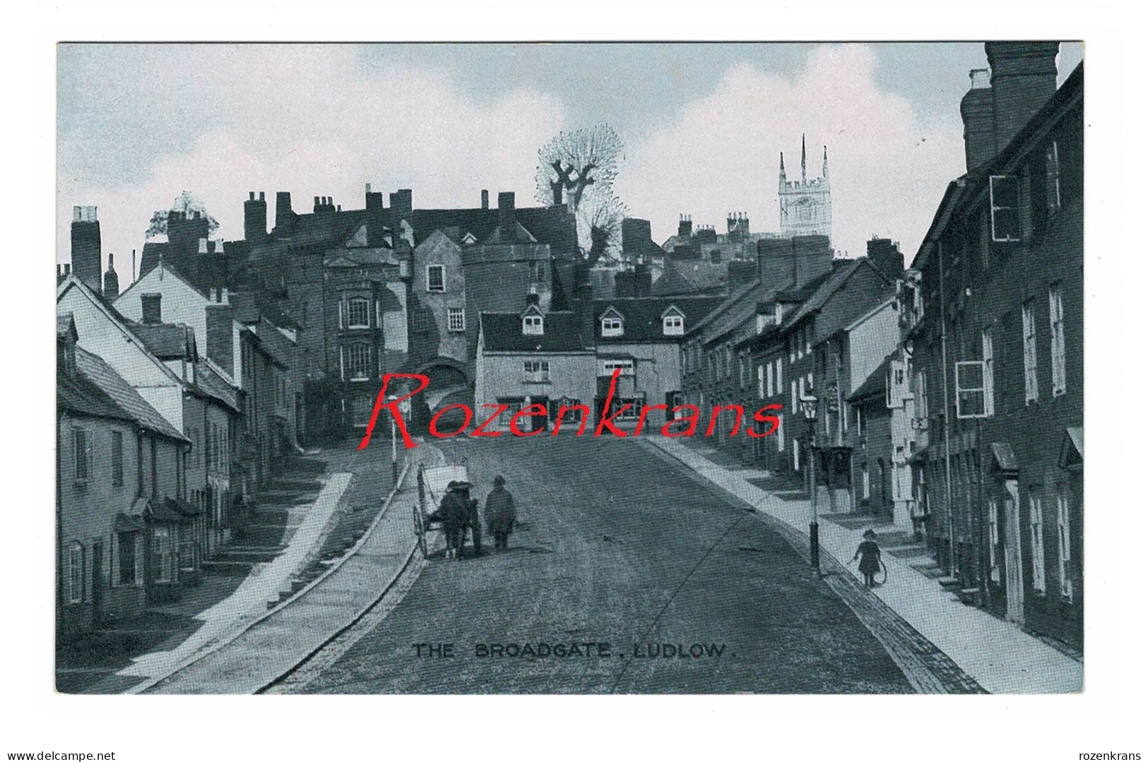 The Broadgate Ludlow, Shropshire UK United Kingdom Engeland CPA Old Postcard - Shropshire