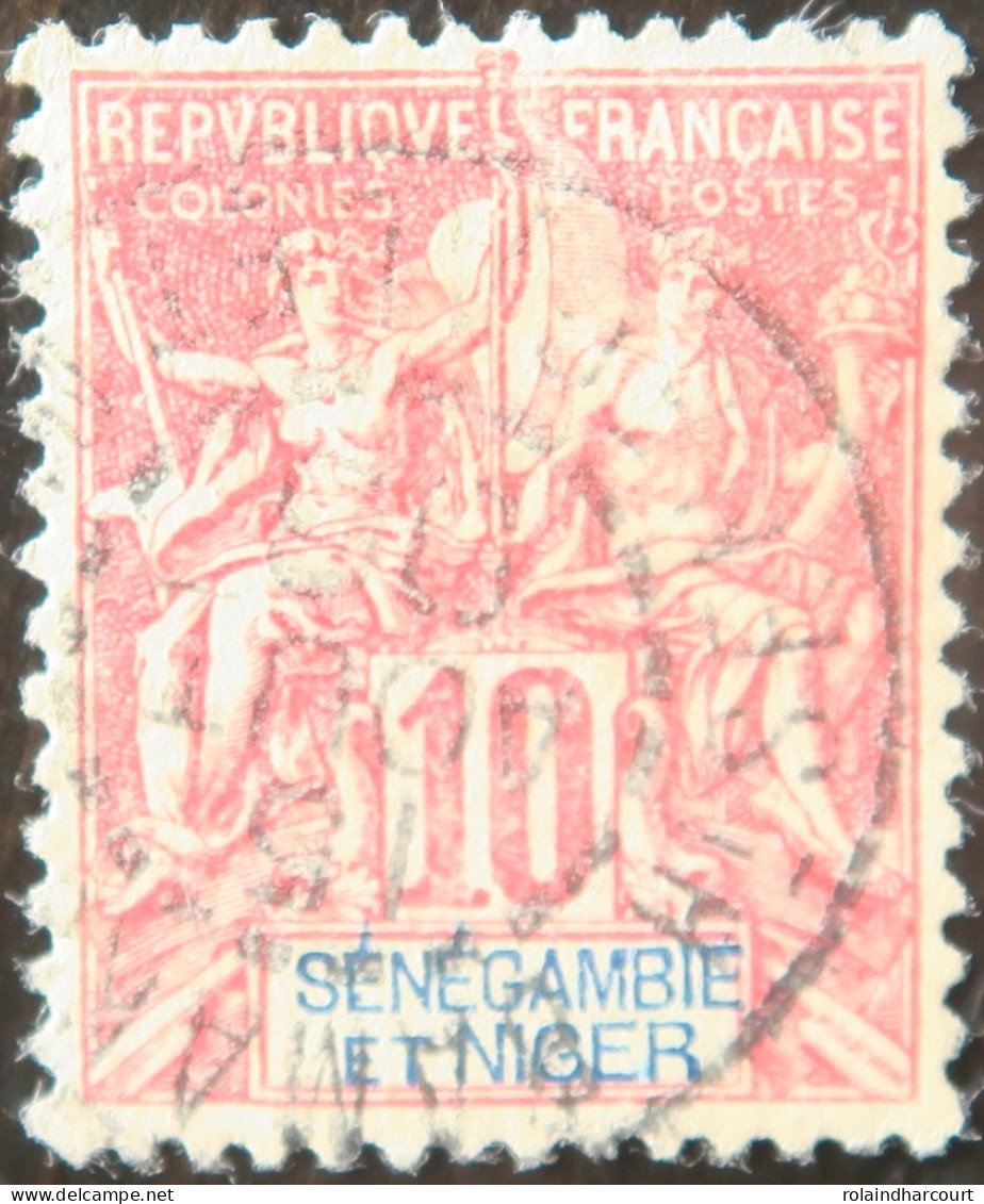 R2141/78 - 1903 - COLONIES FRANÇAISES - SENEGAMBIE Et NIGER - N°5 Avec CàD : BAMAKO - Ht SENEGAL Et NIGER - 15 AOÛT 1906 - Usati