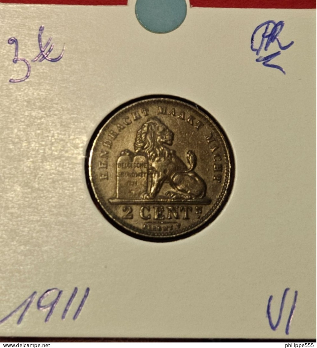 2 Cent 1911 Vlaams - 2 Cent