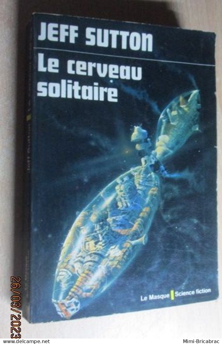 DIVCORO LIVRE SCIENCE-FICTION / LE MASQUE N°1 / JEFF SUTTON / LE CERVEAU SOLITAIRE - Le Masque SF