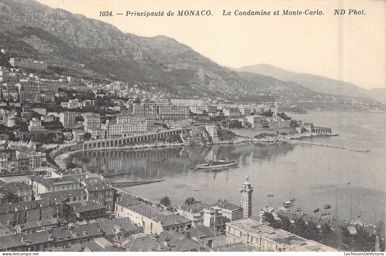 MONACO - Principauté De Monaco - La Condamine Et Monte-Carlo - Carte Postale Ancienne - Autres & Non Classés