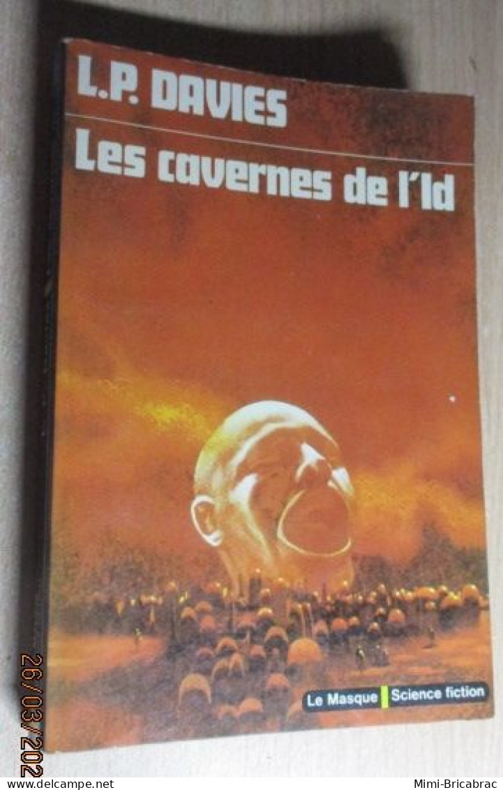 DIVCORO LIVRE SCIENCE-FICTION / LE MASQUE N° 23 / LP DAVIES / LES CAVERSNES DE L'ID - Le Masque SF