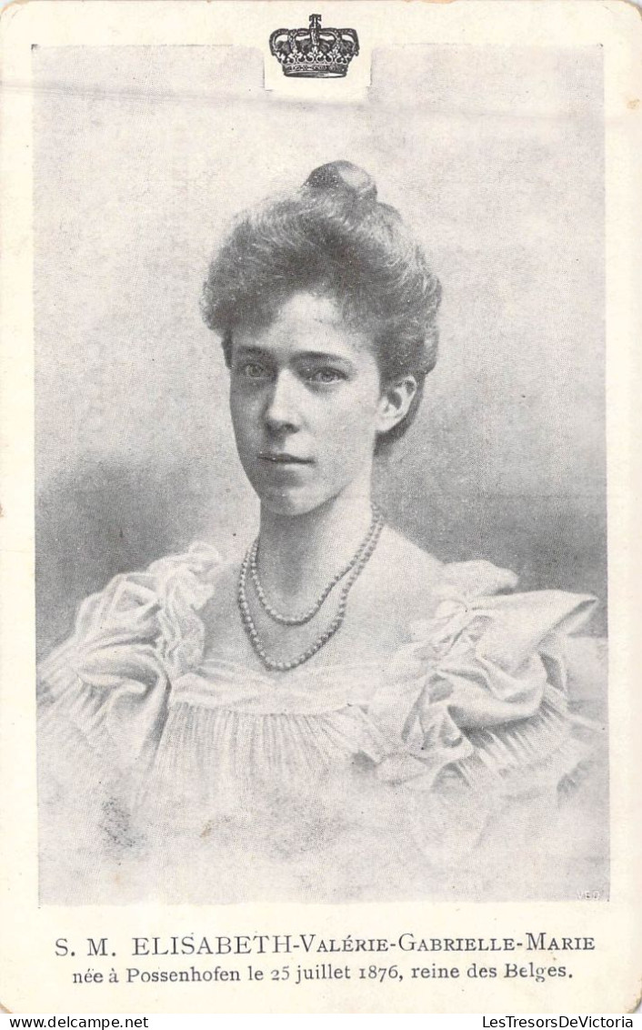 FAMILLES ROYALES - S.M Elisabeth-Valérie-Gabrielle-Marie - Née A Possenhofen  Juillet 1876  - Carte Postale Ancienne - Royal Families
