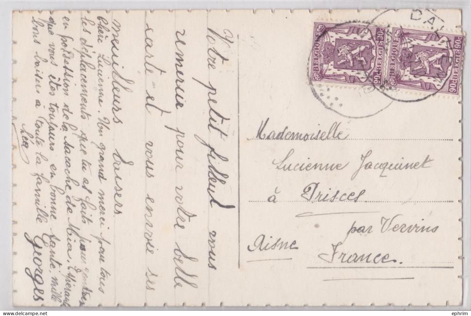 Souvenir De Visé Belgique Liège Cachet Postal Dalhem - Dalhem