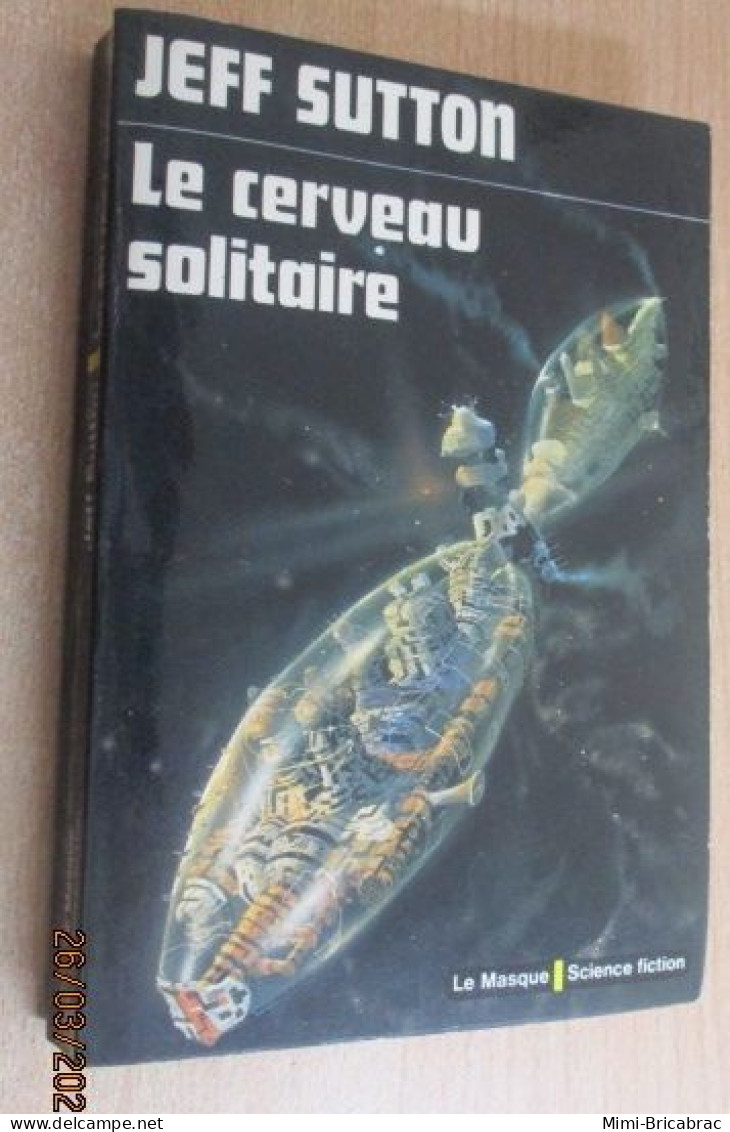 DIVCORO LIVRE SCIENCE-FICTION / LE MASQUE N°1 / JEFF SUTTON / LE CERVEAU SOLITAIRE - Le Masque SF