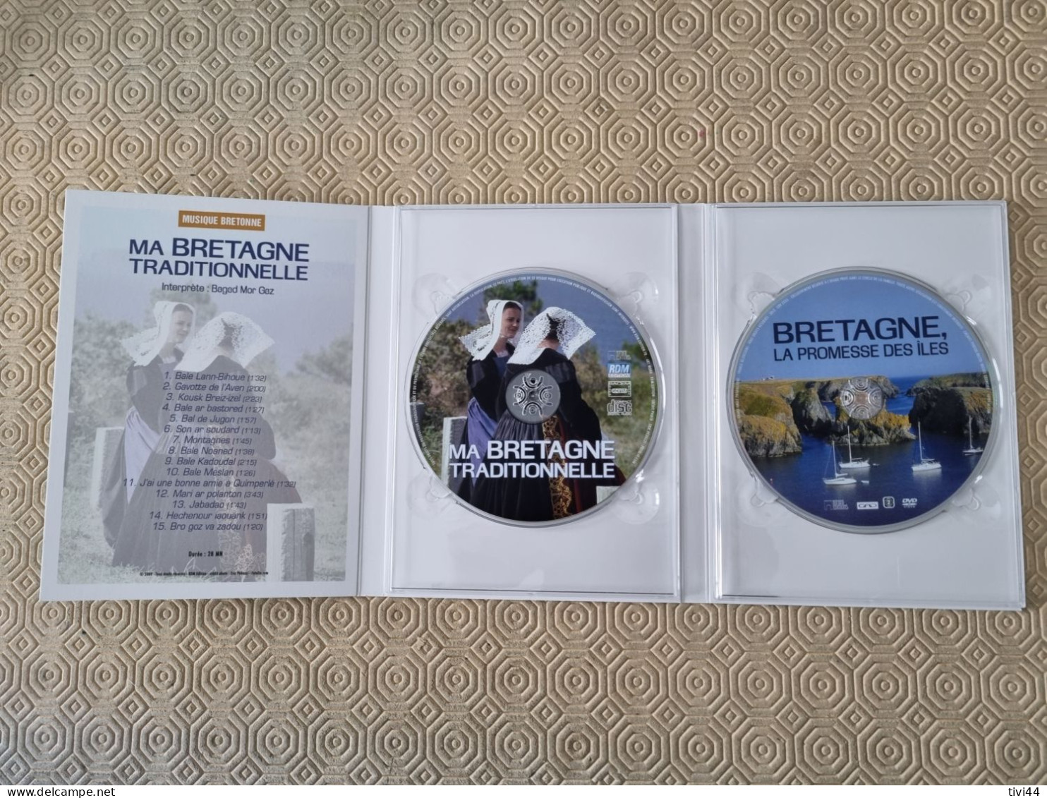 COFFRET 1 DVD + 1 CD AUDIO - BRETAGNE, LA PROMESSE DES ILES - Voyage