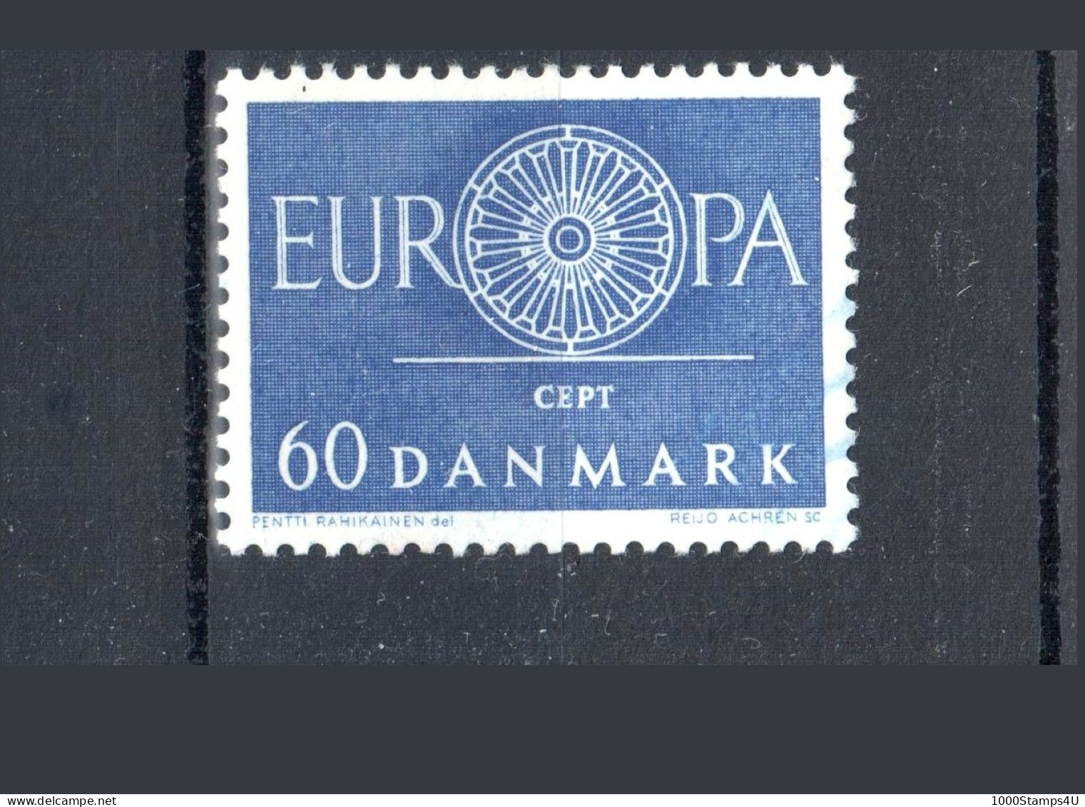 Denmark 1960, Yvert:394, Michel:	386, EUROPA CEPT ** MNH, S. Scan - Ungebraucht