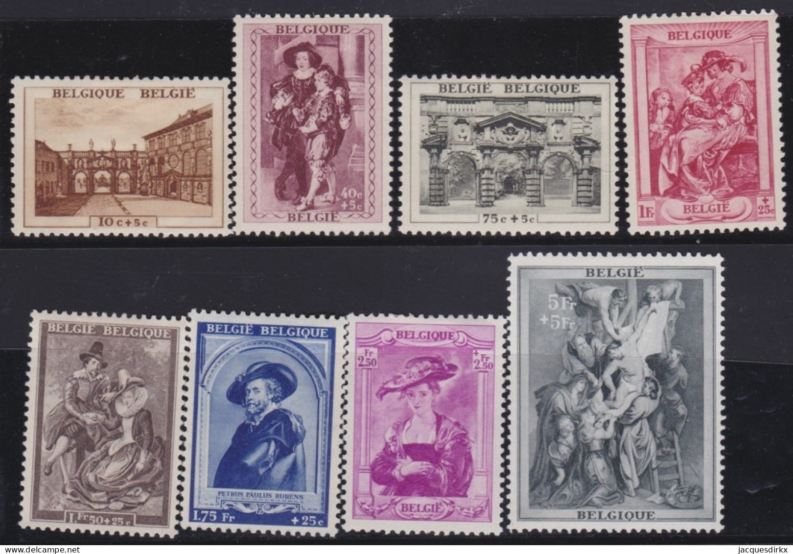 Belgie  .   OBP  .   504/511        .   *     .   Ongebruikt Met Gom  .    /  .    Neuf Avec Gomme - Unused Stamps