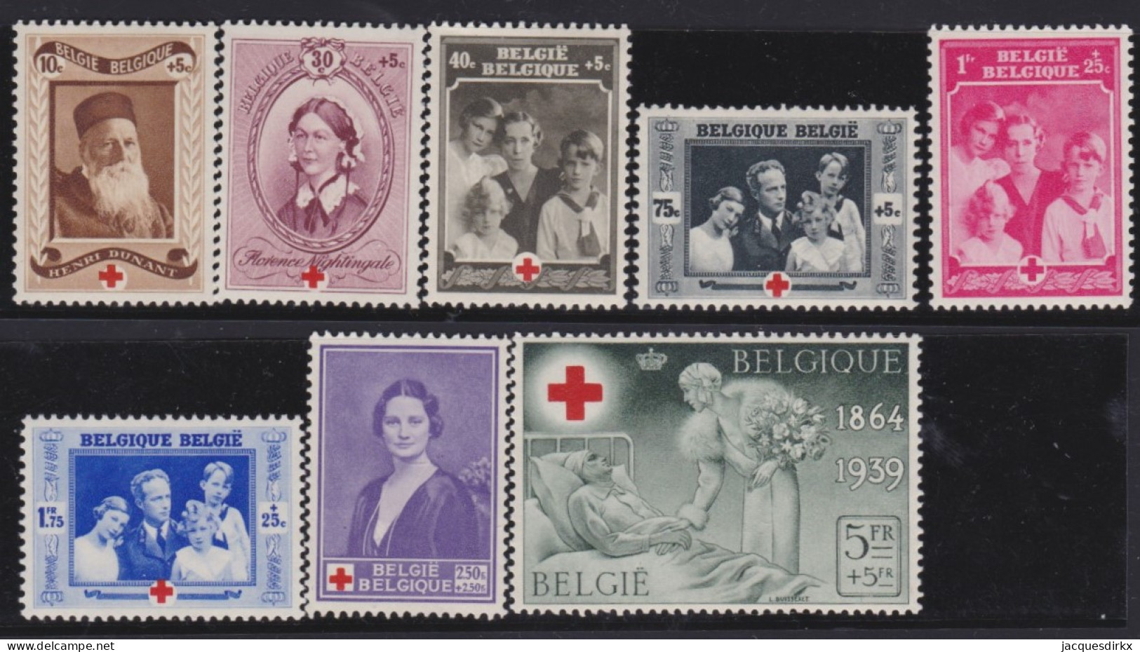 Belgie  .   OBP  .     496/503       .   **     .   Postfris  .   /  .    Neuf Avec Gomme Et SANS Charnière - Unused Stamps