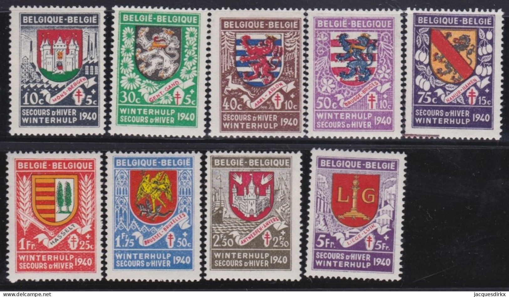Belgie  .   OBP  .     538/546       .   **       .   Postfris  .   /  .    Neuf Avec Gomme Et SANS Charnière - Unused Stamps